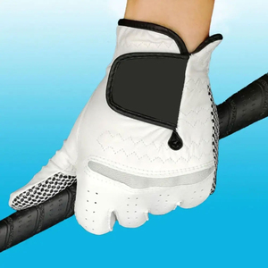 Gants de golf en peau de mouton véritable avec logo personnalisé, accessoires de golf, prix de gros, OEM, gants de golf respirants pour adultes - Product Image 4