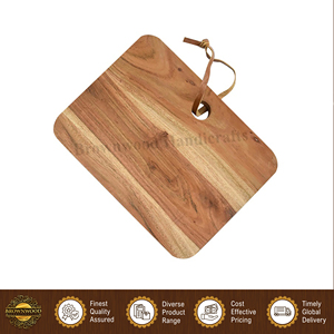 Tabla de Cortar y Picar de Madera de Acacia de Color Natural, Hecha en India, de Buena Calidad, Venta al por Mayor, Perfecta para Hoteles y Restaurantes - Product Image 4