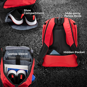 Sacs de basket-ball durables de grande capacité avec plusieurs compartiments et sangles réglables - Product Image 3