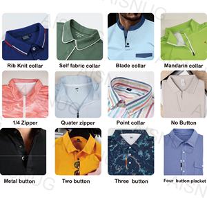 Polo de golf personnalisé pour homme, coupe ajustée, sublimation, broderie OEM de haute qualité, 88% polyester, 12% élasthanne - Product Image 4
