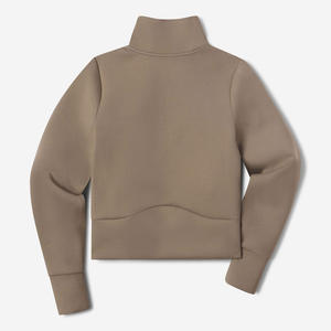 Pull à col roulé mi-zippé en maille, sweat à capuche d'hiver personnalisé à manches longues pour homme, vêtements de créateur unisexe - Product Image 3