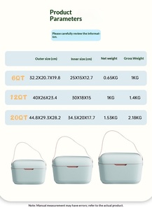 Insulation <b>box</b> manufacturer Outdoor camping Portable cross-border company Mid-Autumn Festival gifts Fresh-keeping <b>box</b> - Product Image 6