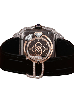 Luxury Jewelry Style Moissanite <b>Diamond</b> <b>Watch</b> Men Stainless Steel Bracelet <b>Watch</b> - Product Image 4