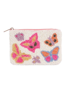 Portefeuille miniature perlé haut de gamme pour femmes, porte-monnaie fait main au design tendance à petit prix - Product Image 5