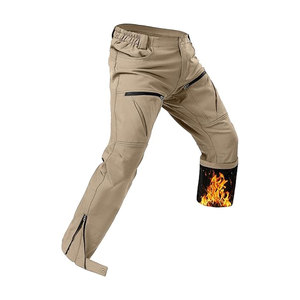 Pantalones de Esquí Impermeables para Hombre, Forrados de Polar, Aislantes, para Nieve, Invierno, Clima Frío, Pantalones Soft-Shell Resistentes para Exteriores - Product Image 1