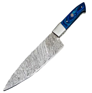 Couteau de Chef Premium LEGACY BLADES en Acier Damas, Tranchant comme un Rasoir, Manche en Bois, Conception Ambidextre, Compatible Lave-Vaisselle, Vente Directe Usine - Product Image 1