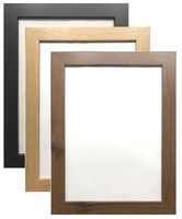 Marco de Fotos Moderno y Ecológico de Madera Estilo Rústico Personalizable para Decoración del Hogar, Bodas y Uso Familiar - Vertical de Sobremesa