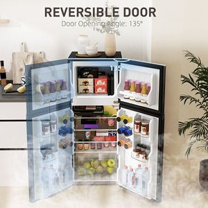 Mini Frigo Portatile Elettrico per Skincare, Congelatore Compatto a Porta Singola per Casa, Hotel, Auto, Camper e Uso Esterno, Installazione USB, Spina UK - Product Image 5