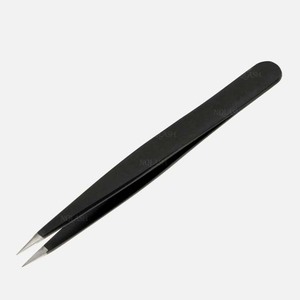 Pinzas para Cejas Inclinadas de Acero Inoxidable Super Grip para Mujeres u Hombres, Pinzas para Cejas con Logotipo Personalizado - Product Image 5