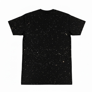 เสื้อยืดโอเวอร์ไซส์สไตล์วินเทจสำหรับผู้ชาย ลวดลายกราฟิกแบบย้อมสีเอซิด สตรีทแวร์ ผ้าคอตตอนหนา ทรงหลวม พิมพ์ลายโลโก้ - Product Image 3
