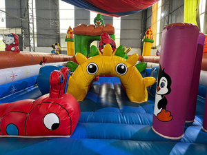 Castillo Inflable Pikachu de Thuy Linh, Fácil de Instalar, para Parques de Diversiones, Tamaño Personalizable, para Eventos y Festivales, Vietnam, PVC, Venta al Por Mayor - Product Image 5