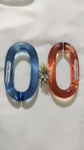 Cadena de eslabones de resina colorida para decoración de pared, divisor de ambientes DIY y accesorios para cortinas - Product Image 2