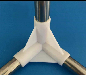 16mm Three Directions Tube Connector/<b>Plastic</b> Tee - Product Image 2