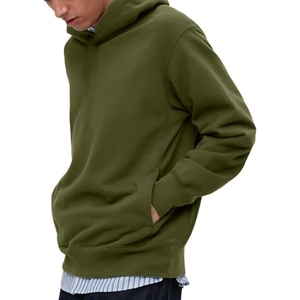 Sudadera con Capucha Personalizada para Hombre, Estilo Oversize, de Algodón Grueso y Transpirable, con Logotipo Impreso - Product Image 3