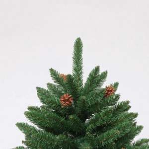 Árbol de Navidad Artificial Pre-Decorado de 210 cm, Verde Buckingham Firme con Hojas de Roble, Gran Venta en Europa - Product Image 2