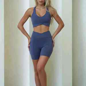 Ropa Deportiva con Logotipo Personalizado, Sujetador Deportivo Suave para Correr, Leggings de Yoga, Pantalones, Chaqueta de Manga Larga, Ropa de Fitness, Conjunto de Yoga para Mujer - Product Image 2