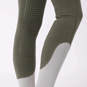 Leggings d'équitation pour femmes, tissu imperméable, fermeture à boutons ajustables à la taille, équipement d'équitation. - Product Image 5