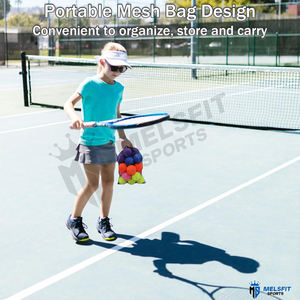 Balle de tennis professionnelle pressurisée, écologique, rebond élevé, personnalisable pour l'entraînement et les matchs - Product Image 5