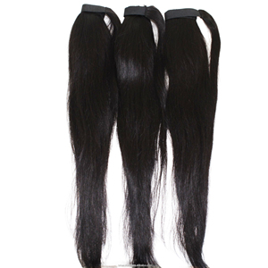 Découvrez le chapeau queue de cheval en cheveux humains de qualité supérieure - doux, naturel, facile à coiffer. Parfait pour ajouter du volume et de la longueur avec une finition impeccable - Product Image 5