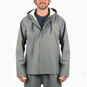 Veste de randonnée pour homme, imperméable, à capuche, avec cordon de serrage réglable, pour la pêche, le voyage, l'alpinisme - Product Image 2