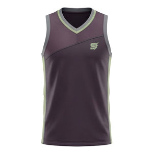 Chaleco Americano Moderno con Cuello en V, Transpirable, de Secado Rápido, con Tejido Ecológico para Entrenamiento Deportivo y Actividades al Aire Libre - Product Image 1