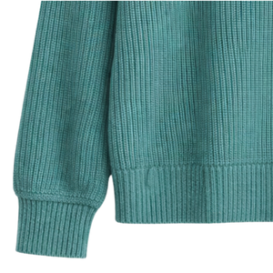 Chaqueta de Punto con Cierre para Mujer, Textura Acanalada Suave, Manga Larga, Informal, Ligera, para Uso Diario al Aire Libre - Product Image 5