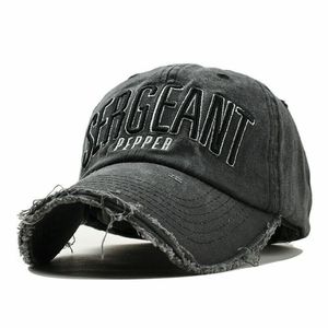 Washed Cotton Baseball <b>Cap</b> 6-Panel Adjustable Unisex Solid Color Casual <b>Hat</b> for Adults - Product Image 6