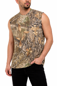 Nueva Camiseta sin Mangas de Camuflaje para Hombre, Transpirable, para Entrenamiento al Aire Libre, Estilo Caza, Ligera, OEM USA - Product Image 6