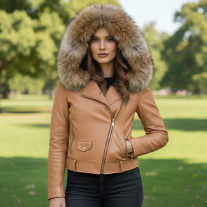 Women's Leather <b>Jacket</b> , Breathable Bomber <b>Jacket</b> <b>Winter</b> Streetwear Biker Style Fashion <b>Jacket</b> Damen Lederjacken Fashion Outfit - Product Image 2