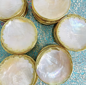 Pearl Of Mother Shell Plate Iridescent Vietnam Material For Decorative Crafts Jewelry Inlay Plate Manufacturer Size 10-12cm - Product Image 2