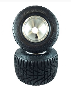 Neumático Nuevo para Go Kart Eléctrico/a Gasolina JSR1 10x4.50-5 Sin Cámara 1.35-1.42kg Entretenimiento al Aire Libre Parque de Atracciones Deportes Carreras SAKAMOTO - Product Image 1