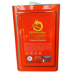 กาวติดอเนกประสงค์เกรดอุตสาหกรรม โกลเด้น ดราก้อน พี-66 - กาวติดแน่น ตราไทยคัง สำหรับงานตกแต่งภายในและงานหนัง - Product Image 3