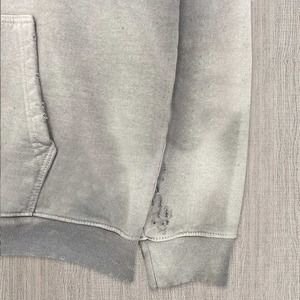 Hoddies Custom Front Embroidered Logo Men's Winter Heavy Weight 500 Gsm 100% Cotton <b>Thick</b> <b>Fleece</b> Regular Oversized Hoodie - Product Image 4