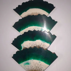 Hermoso Posavasos de Resina, Elegante y Decorativo para Mesa de Café, Mesa de Comedor y Uso en Cocina, Hecho en India, en Oferta - Product Image 1