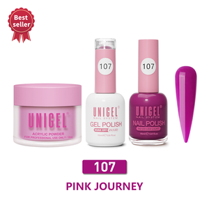 Unigel-Kit de esmalte de gel acrílico para <span class=keywords><strong>uñas</strong></span>, conjunto combinado de polvo acrílico 3 en 1 y 4 en 1 - Product Image 3