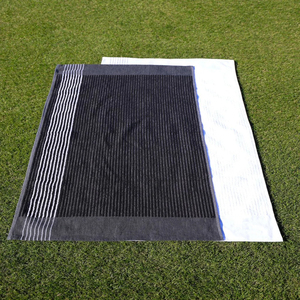 Serviette de golf en microfibre gaufrée en promotion – Produit tendance – Serviettes de golf personnalisées avec broderie en gros - Product Image 4