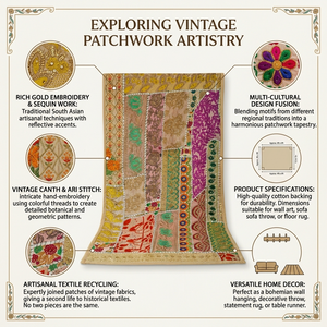 Explore antique zari fabric <b>patches</b> with traditional detailing ideal for fashion accessories crafts decor and creative projects - Product Image 6