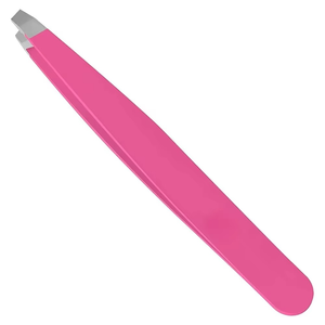 Pinzas para Pestañas con Logotipo Personalizado al por Mayor, Pinzas para Extensión de Pestañas con Punta de Fibra, Pinzas para Cejas de Acero Inoxidable - Product Image 2