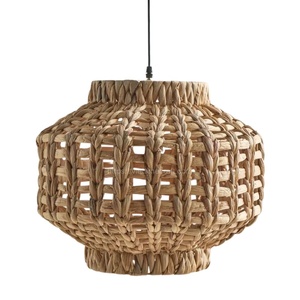 Pantalla de jacinto de agua bohemio/luz colgante de jacinto de agua decoración del hogar lámpara de pie moderna de lujo al por mayor - Product Image 1