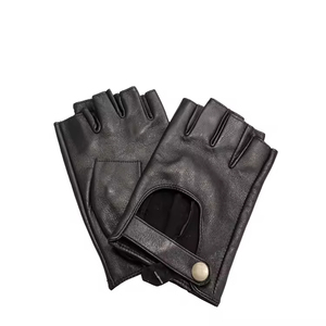 Fully Customized Unisex Classic Retro Style High Quality Soft Lambskin Leather Waterproof Non-Slip <b>Driving</b> <b>Gloves</b> - Product Image 3