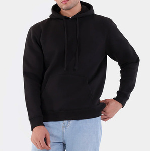 Sweat-shirts à capuche unisexes 100% coton 480 g/m² en molleton épais respirant style hip-hop écologique avec poche et broderie 3D - Product Image 1