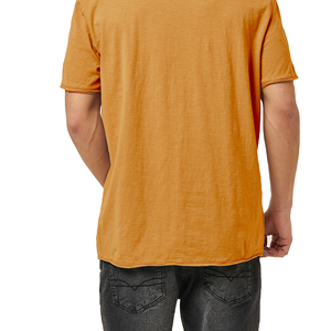 เสื้อยืดผู้ชายสั่งทำพิเศษ ผ้าฝ้ายออร์แกนิค 100% คุณภาพสูง ป้องกันรอยยับ เป็นมิตรกับสิ่งแวดล้อม ระบายอากาศได้ดี แขนเสื้อแบบปกติ ไม่มีลาย - Product Image 6