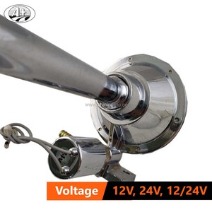 แตรลมรถบรรทุก 12V 24V 120dB รูปทรงวงรี ฐานอะลูมิเนียม ขนาด 640 มม. - Product Image 3