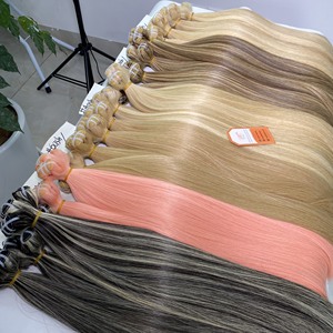 Extensions de cheveux à double trame machine, couleur tendance, qualité supérieure, grade 12A, fournisseur de cheveux humains vietnamiens - Product Image 2