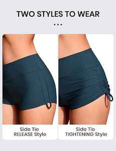 Ropa Deportiva Flexible de Alto Rendimiento, Mezcla de Fibras Antiolor y Antitranspirante, Ropa de Entrenamiento de Verano para Mujer, Pantalones Cortos Casuales - Product Image 4