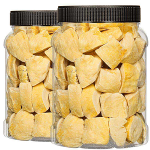 Organic Golden Pillow Freeze Dried Durian Slices Premium Tropical Fruit Chips Healthy Snack Food Bulk Packaging from Vietnam - Product Image 6