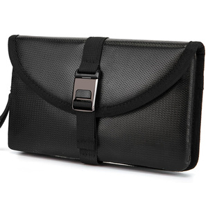 Borsa Impermeabile in Gel di Silice Ignifuga con Cinturino e Doppio Scomparto, Portatile per Passaporto, Contanti, Gioielli, Sicura per <span class=keywords><strong>Casa</strong></span> - Product Image 1