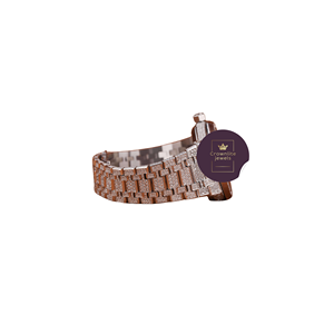 Montre de luxe antique à mouvement quartz Hip Hop, entièrement sertie de moissanite VVS et de diamants taille ronde en or blanc, pour homme - Product Image 3