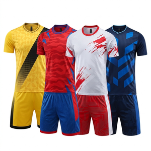 New Arrival Top design uniform set football High Quality Football <b>Club</b> Design Short Quick Dry Breathable Uniform - Product Image 1