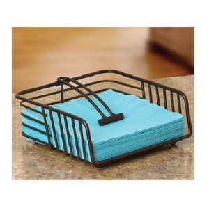 professional metal napkin holder versatile household organizer for premium serving functionality and elegant presentation - Product Image 2